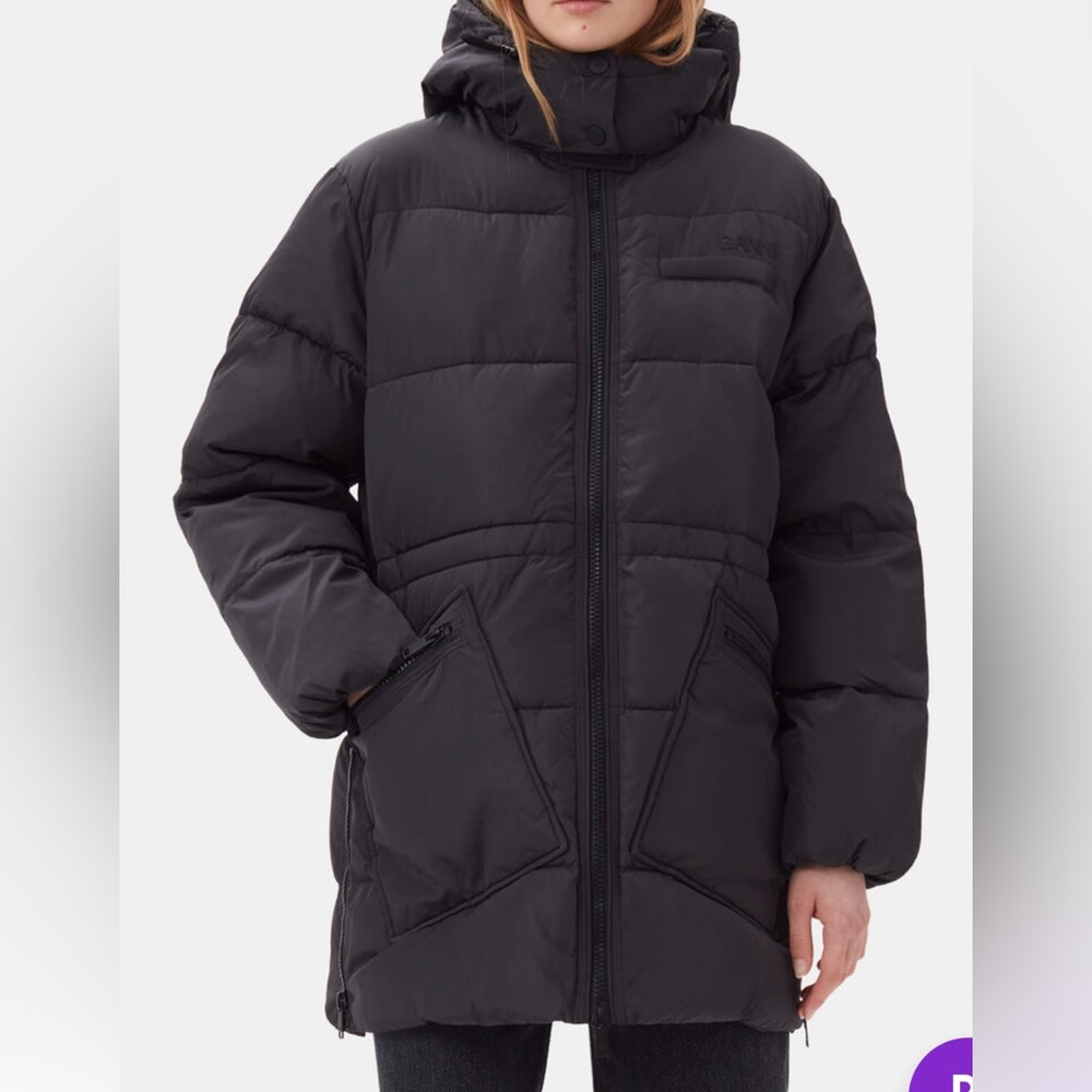 BNWOT Ganni Puffer Coat